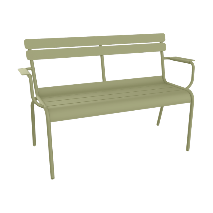Luxembourg soffa med armstöd 131x55,5x86 cm - Willow Green - Fermob