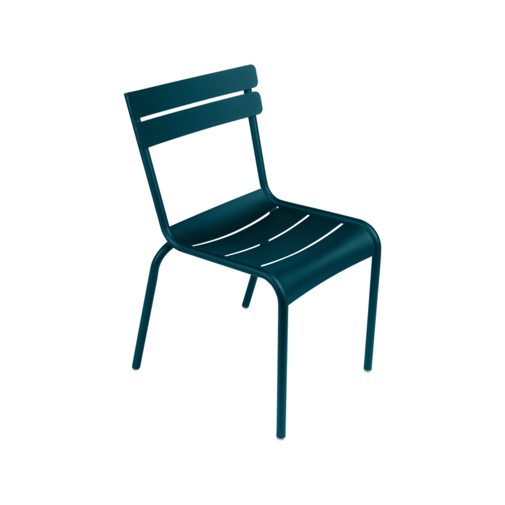 Fermob Luxembourg stol acapulco blue | Skandinavisk Design | Trädgårdsstolar | Blå