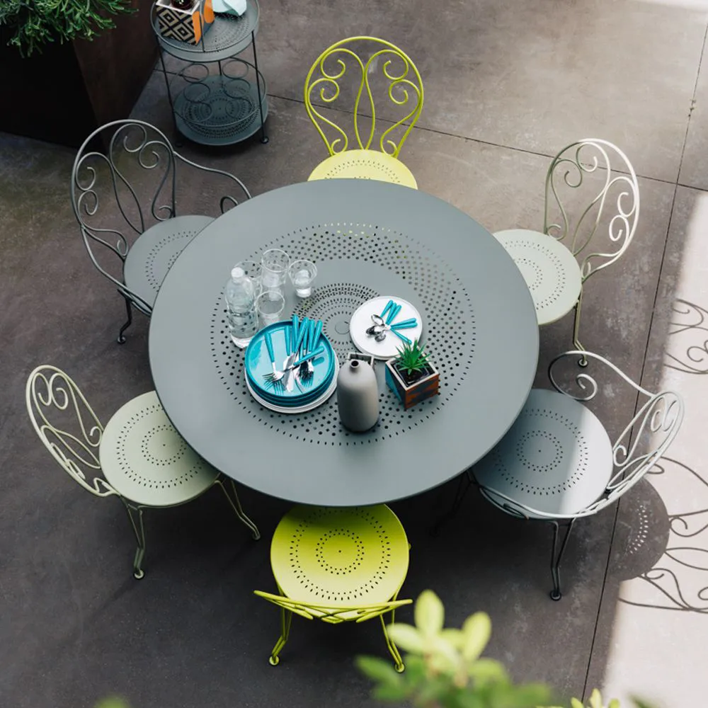 Montmartre bord Ø117 cm, Red ochre (röd) Fermob