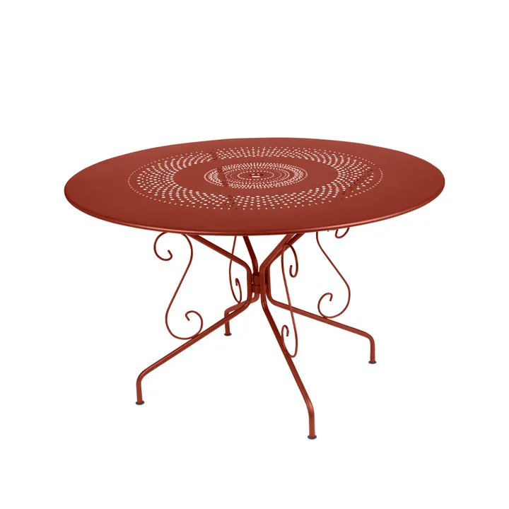 Montmartre bord Ø117 cm - Red ochre (röd) - Fermob