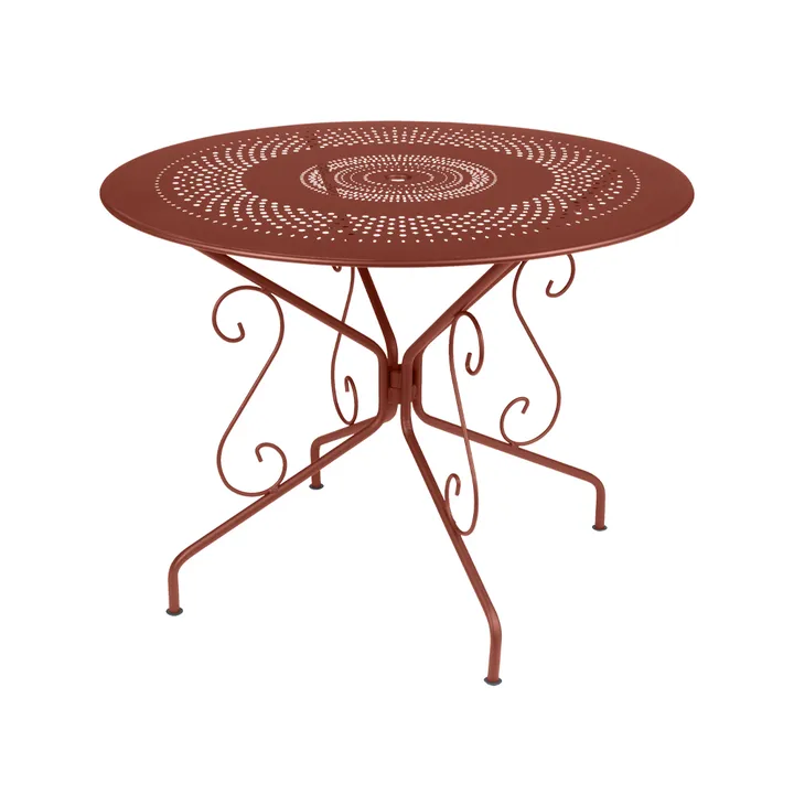 Montmartre bord Ø96 cm - Red ochre (röd) - Fermob
