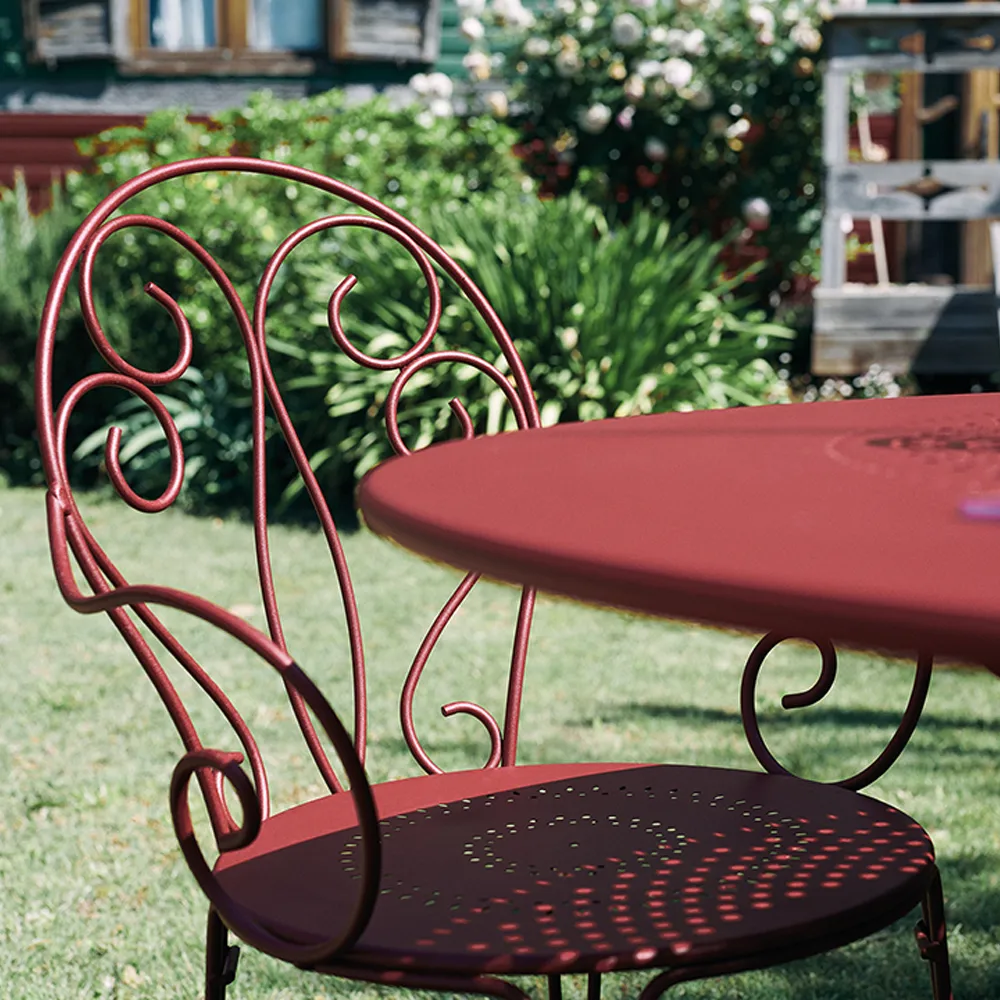Montmartre karmstol, Frosted lemon (gul) Fermob