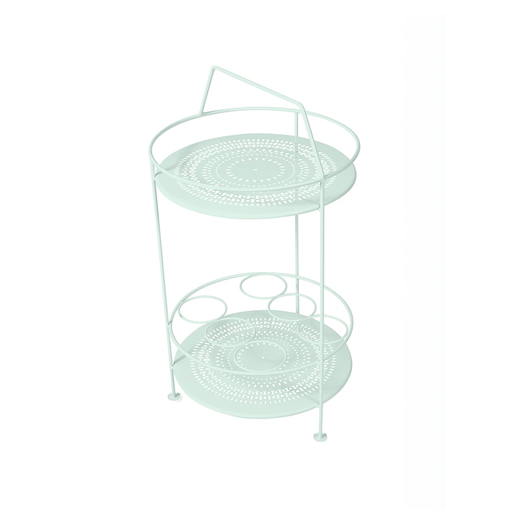 Fermob Montmartre sidobord ice mint | Skandinavisk Design | Trädgårdsbord | Grön