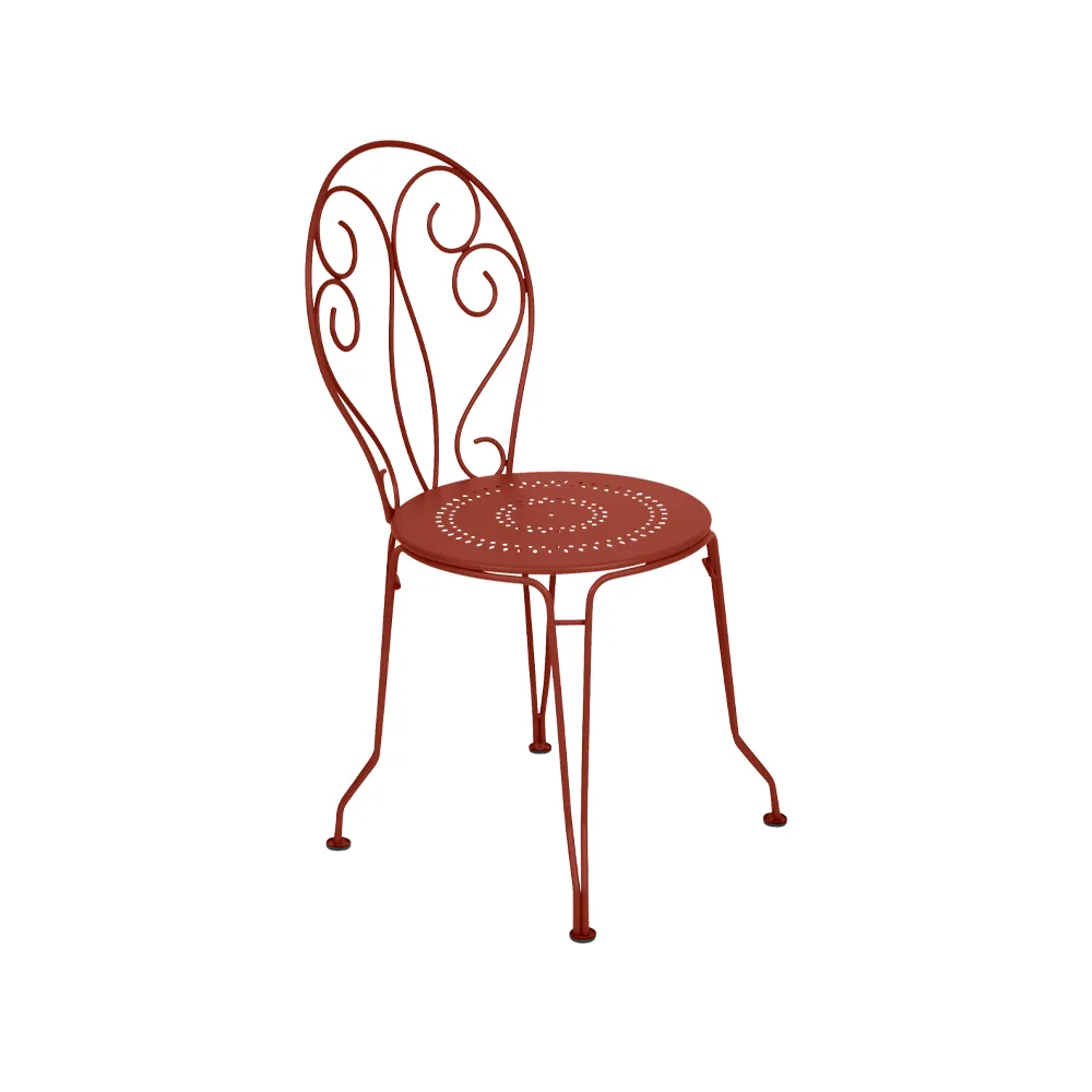 Montmartre stol, Red ochre (röd) Fermob