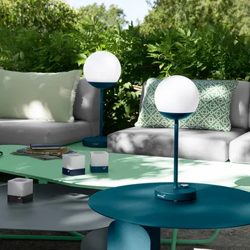 Mooon! bordslampa - Honey (gul), h.41 cm - Fermob