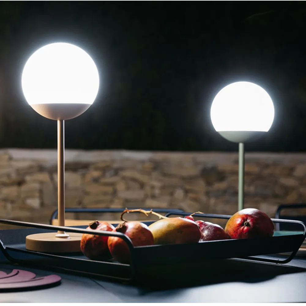 Mooon! bordslampa, red ochre, h.63 cm Fermob