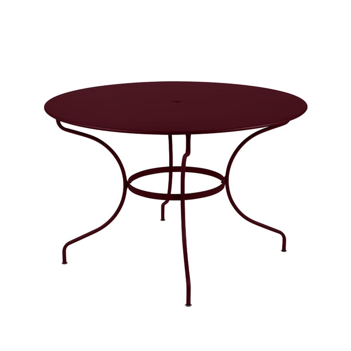 Opera+ bord Ø117 cm - black cherry - Fermob