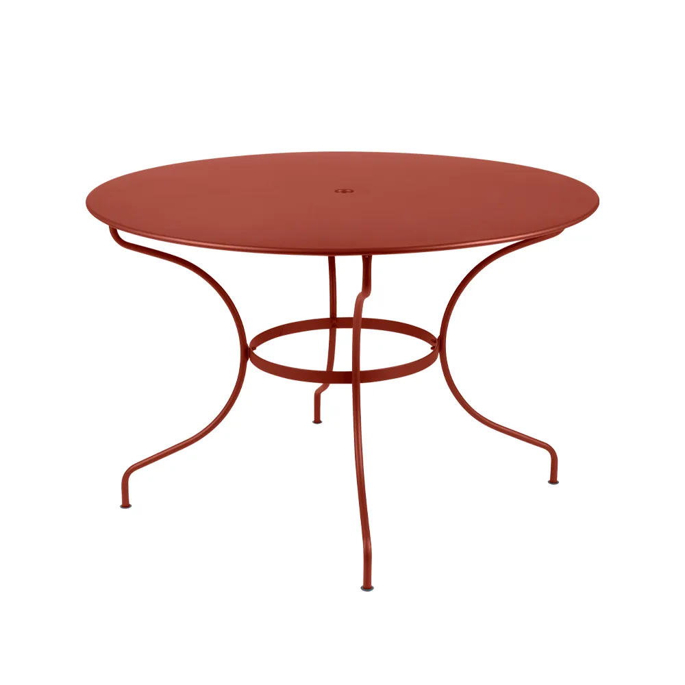 Opera+ bord Ø117 cm, Red ochre (röd) Fermob