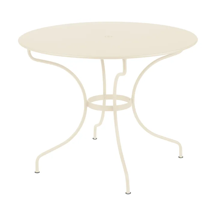 Opera+ bord Ø96 cm - Latte beige - Fermob