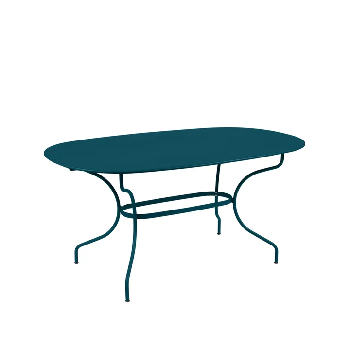 Opera+ bord ovalt - Acapulco blue (blå) - Fermob