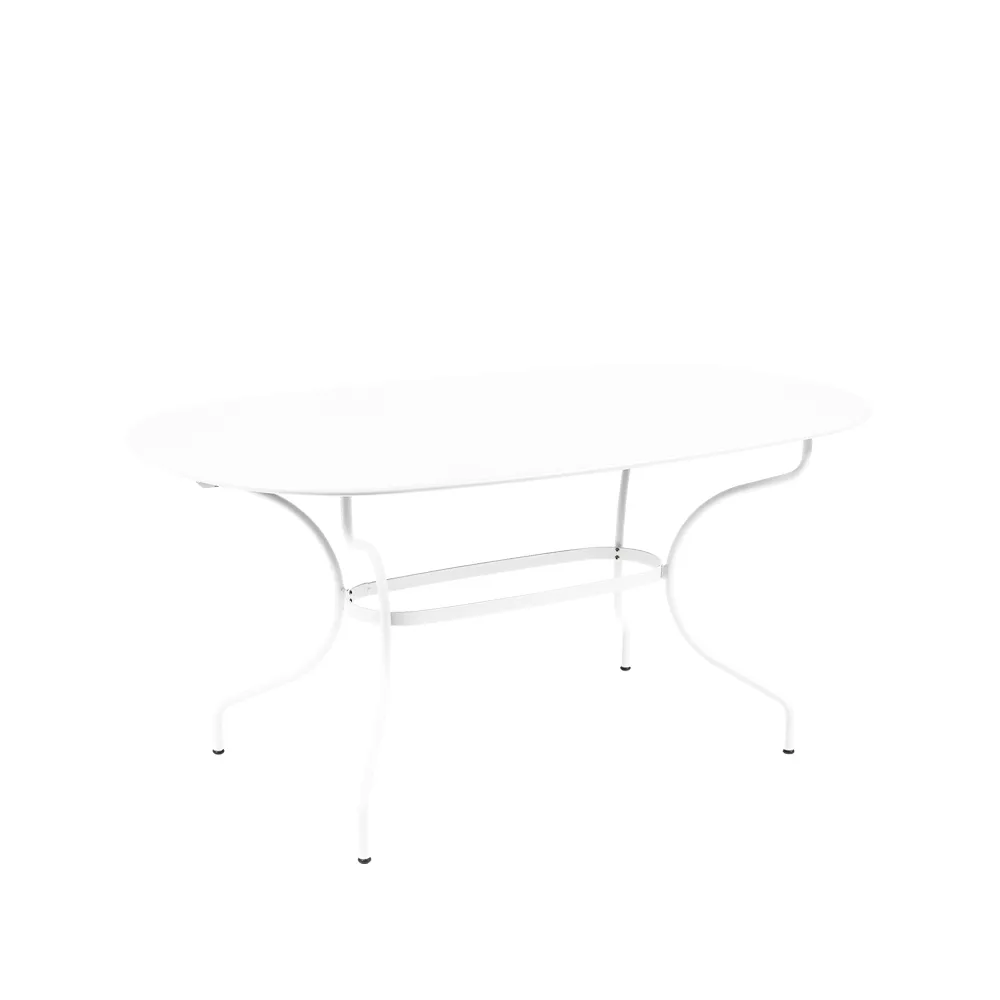Opera+ bord ovalt, cotton white Fermob