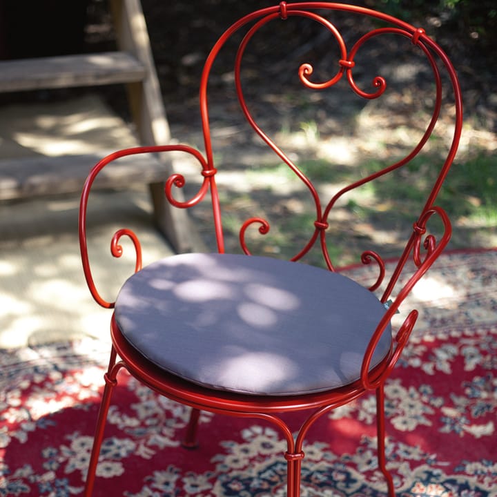 Outdoor Cushion Ø43 cm karmstolsdyna, almond green Fermob