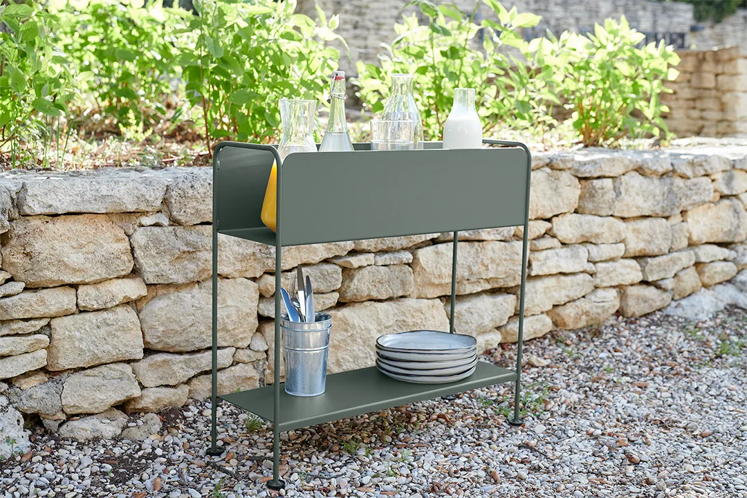 Picolino plant holder h.63 cm, Anthracite Fermob