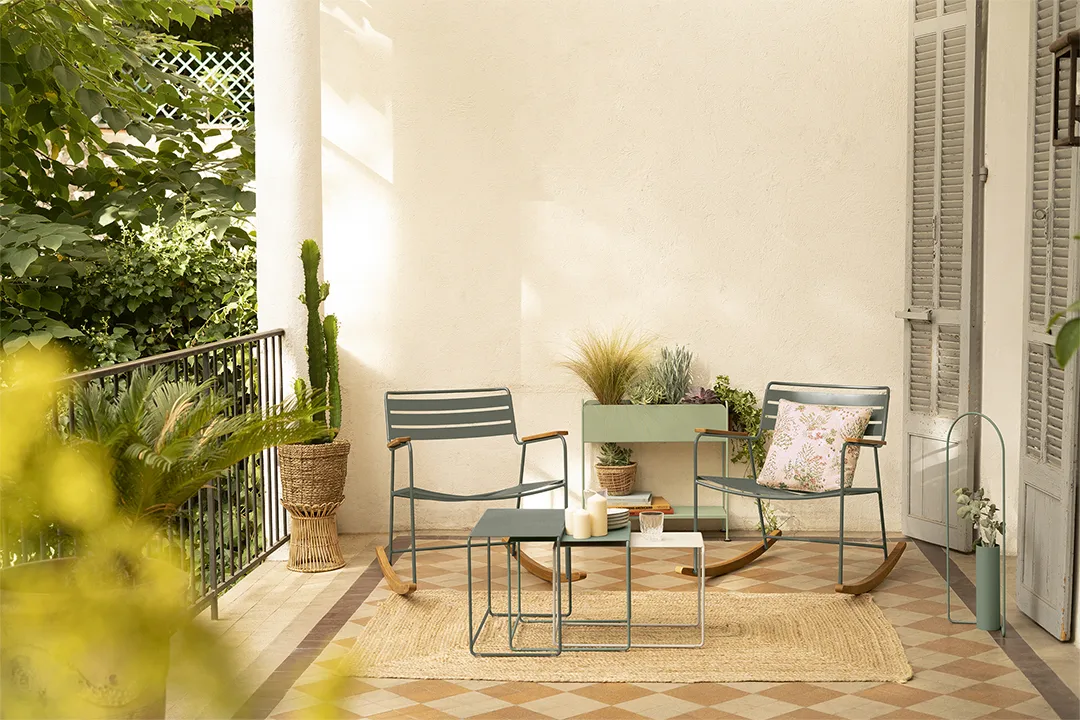 Picolino plant holder h.63 cm, Anthracite Fermob