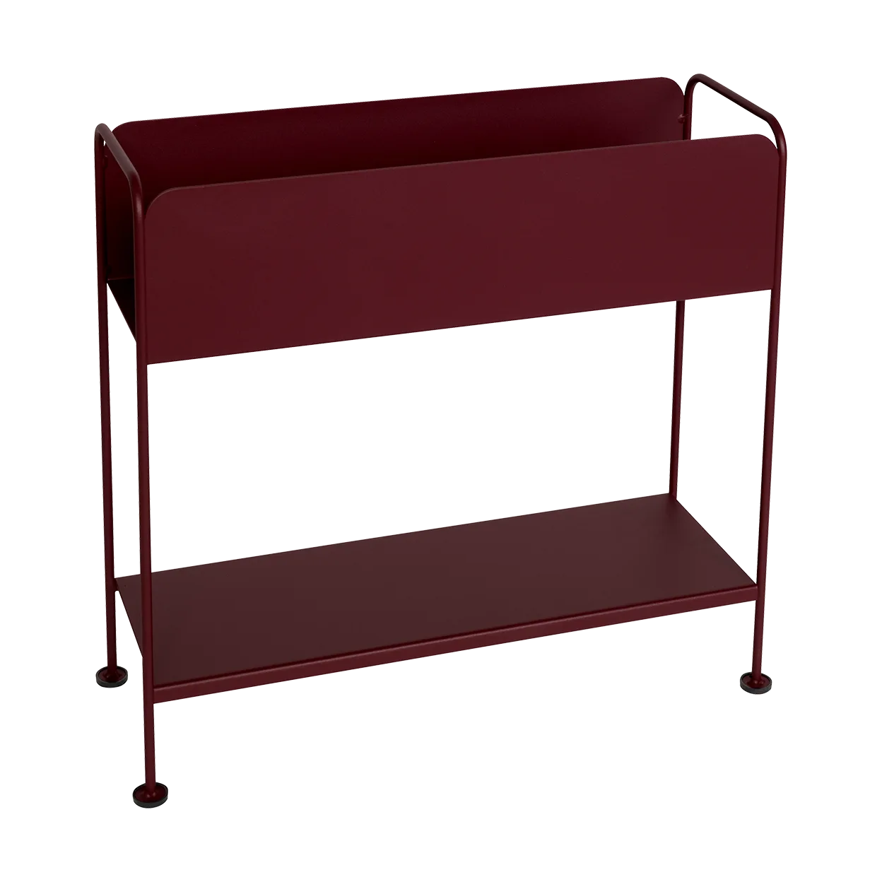 Picolino plant holder h.63 cm, Black Cherry Fermob