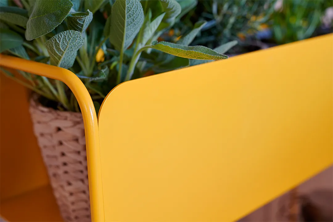 Picolino plant holder h.63 cm, Chili (röd) Fermob