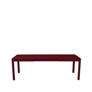 Ribambelle L bord - Black cherry (vinröd), 2 utdragsskivor - Fermob