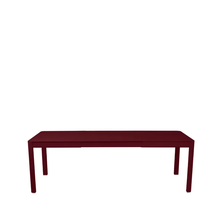 Ribambelle L bord - Black cherry (vinröd), 2 utdragsskivor - Fermob
