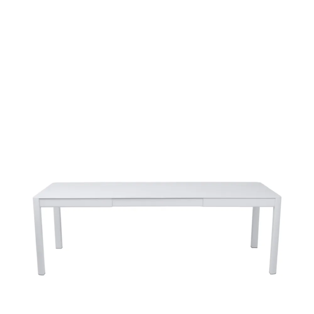 Ribambelle L bord, Cotton white (vit), 2 utdragsskivor Fermob