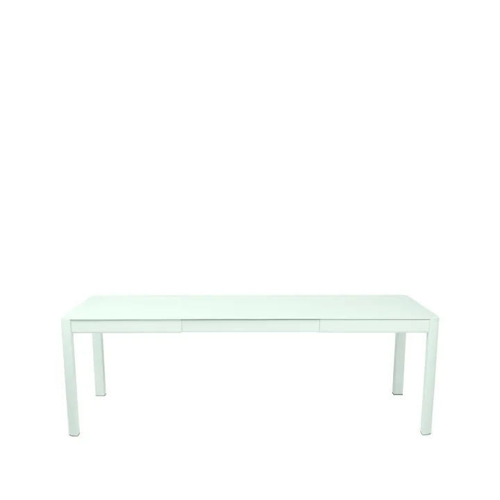 Ribambelle L bord - Ice mint (grön), 2 utdragningsskivor - Fermob