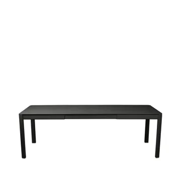 Ribambelle L bord - Liquorice (svart), 2 utdragsskivor - Fermob
