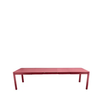 Ribambelle XL bord - Chili (röd), 3 utdragsskivor - Fermob