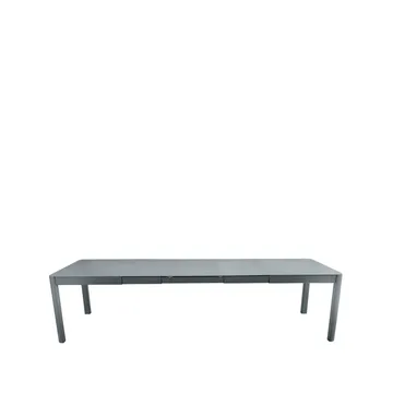Ribambelle XL bord - Storm grey (grå), 3 utdragsskivor - Fermob