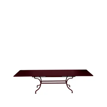 Romane bord inkl. iläggsskivor 2x50 cm - Black cherry (vinröd) - Fermob