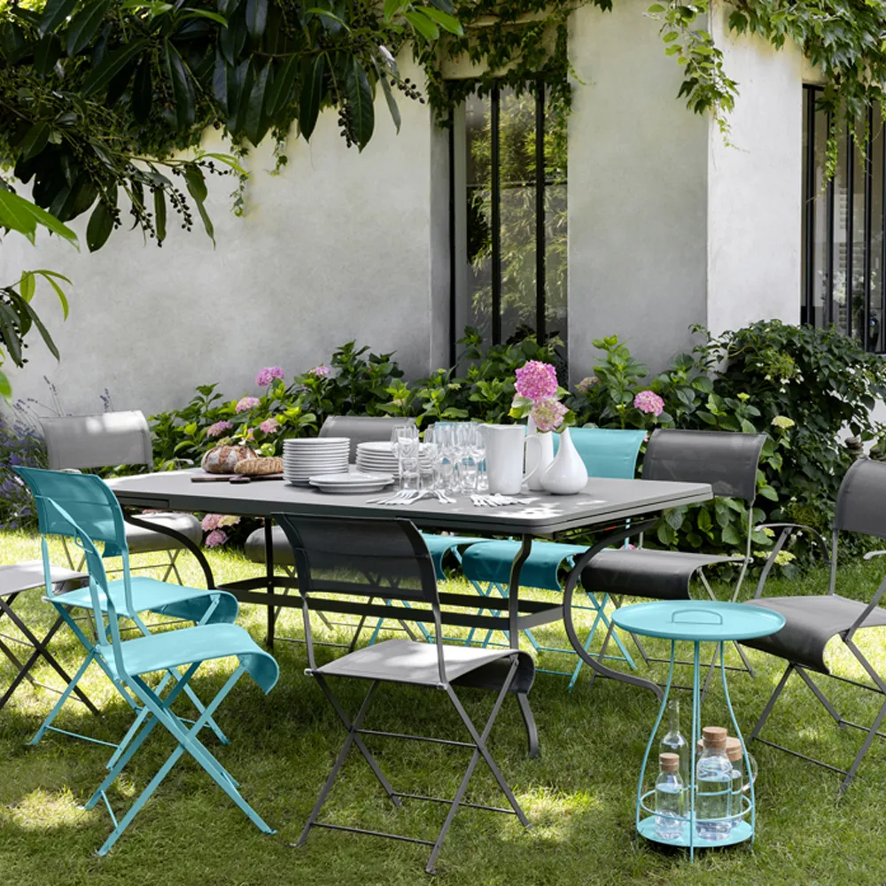 Romane bord inkl. iläggsskivor 2x50 cm, cotton white Fermob