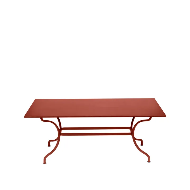 Romane bord rektangulärt - Red ochre (röd) - Fermob