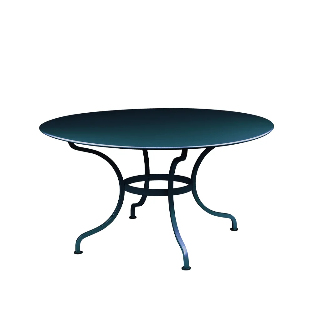 Romane bord runt, Acapulco blue (blå) Fermob