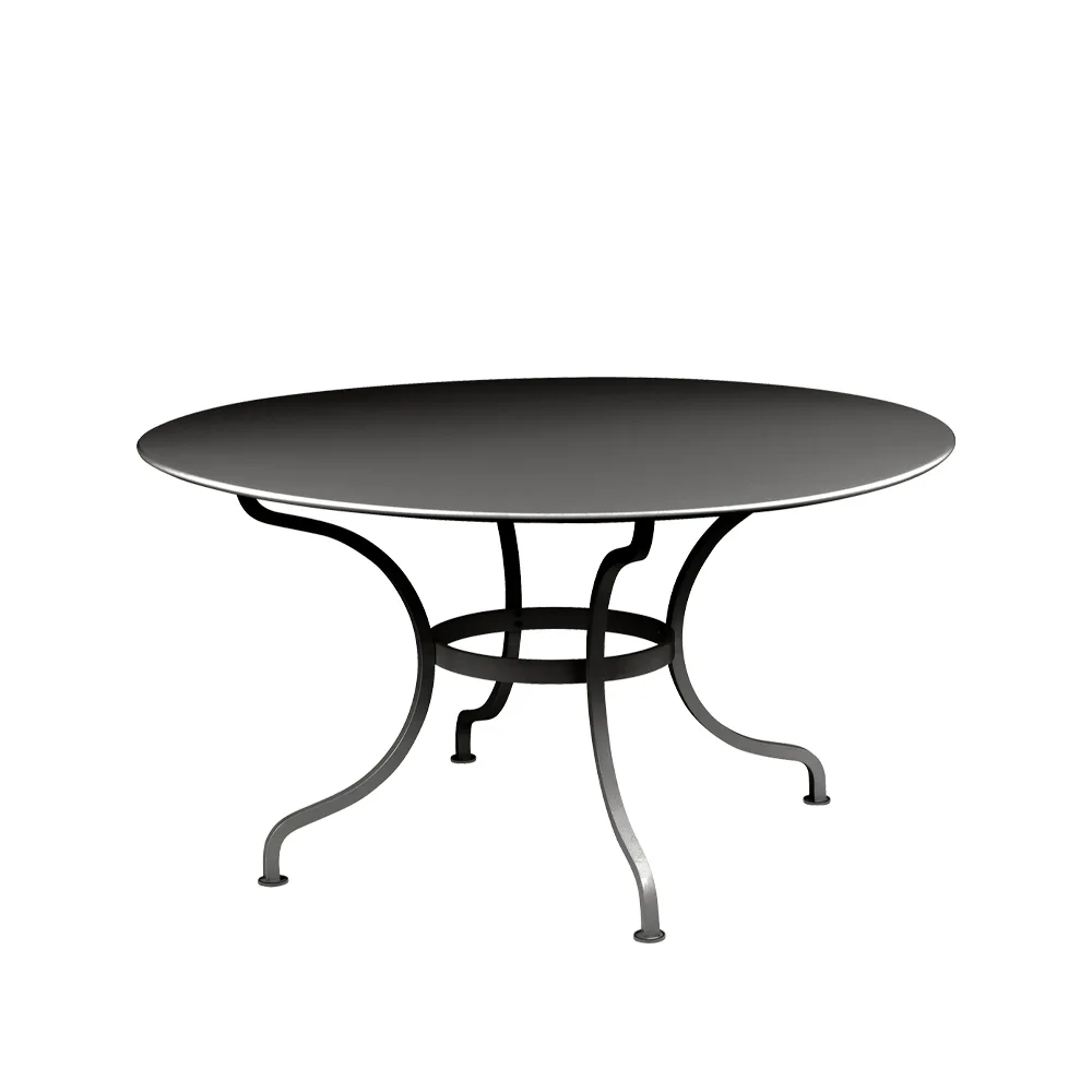 Romane bord runt, Liquorice (svart) Fermob