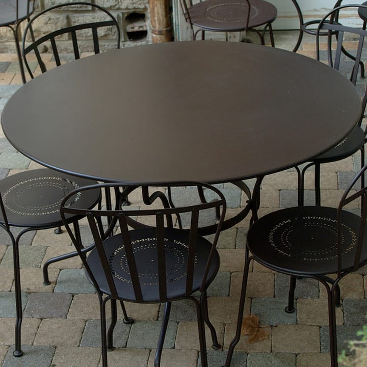 Romane bord runt, liquorice Fermob