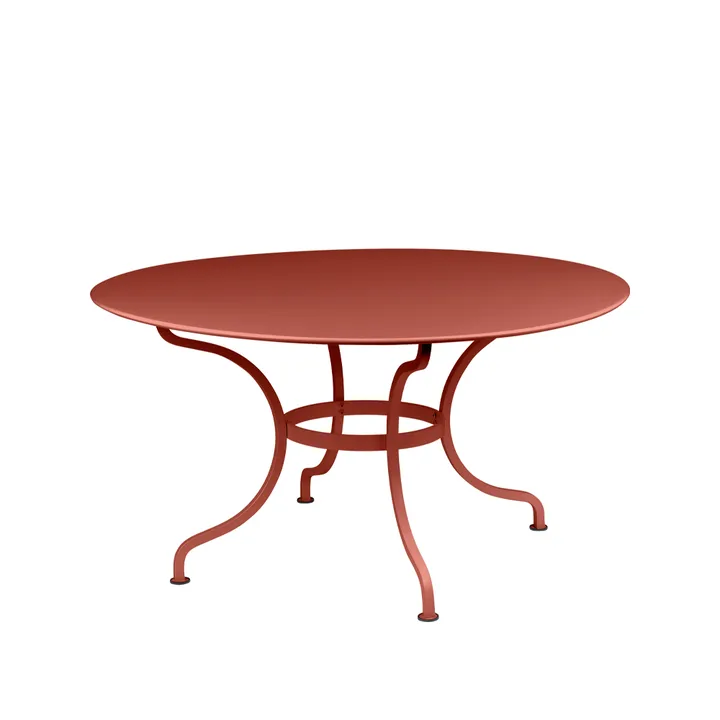 Romane bord runt - Red ochre (röd) - Fermob