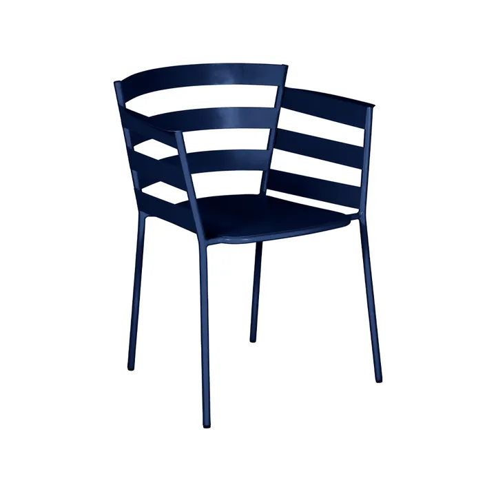 Rythmic karmstol - Deep blue (blå) - Fermob