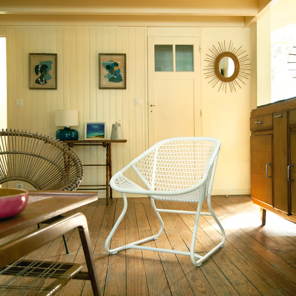 Sixties fåtölj, red ochre Fermob