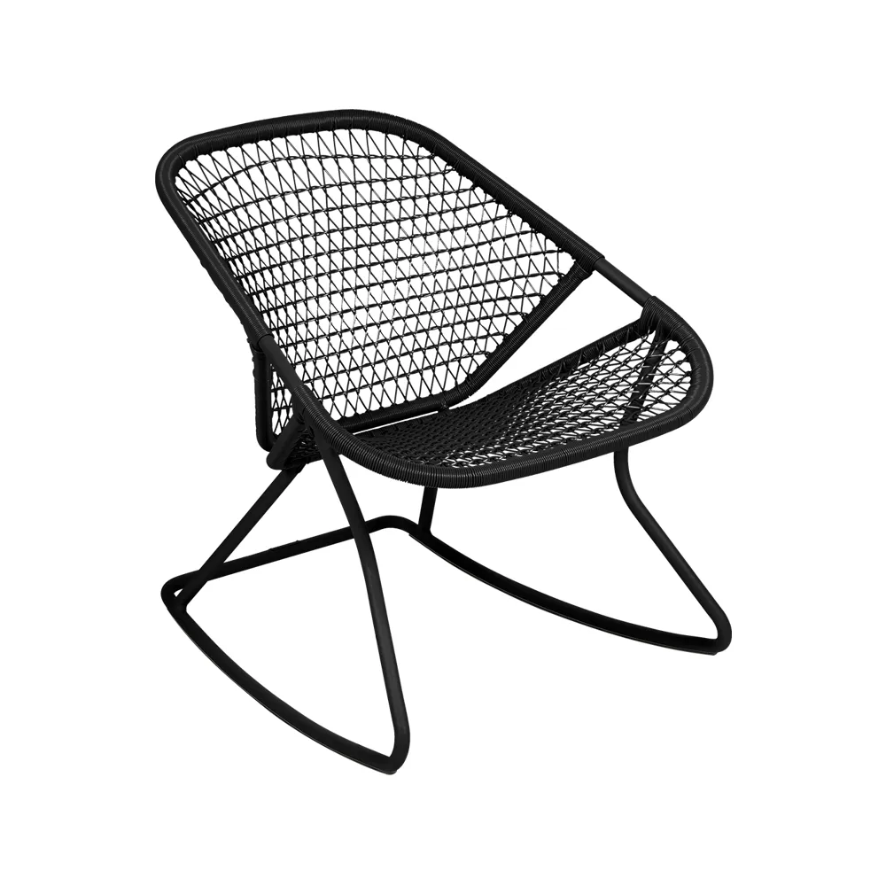 Sixties gungstol, Liquorice (svart) Fermob