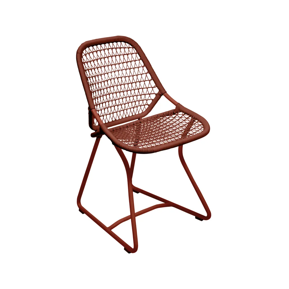 Sixties stol, Red ochre (röd) Fermob