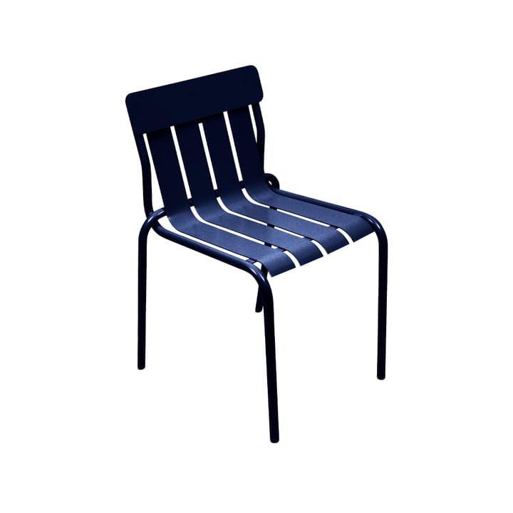 Stripe stol, deep blue Fermob