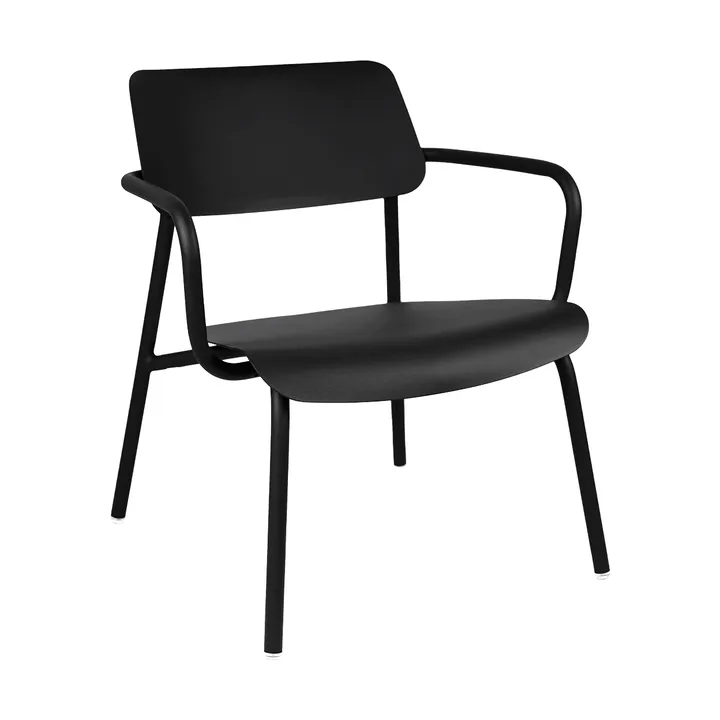 Studie loungestol - Liquorice (svart) - Fermob