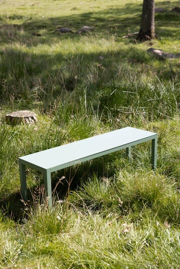 Aria bänk - Sage green - Fiam