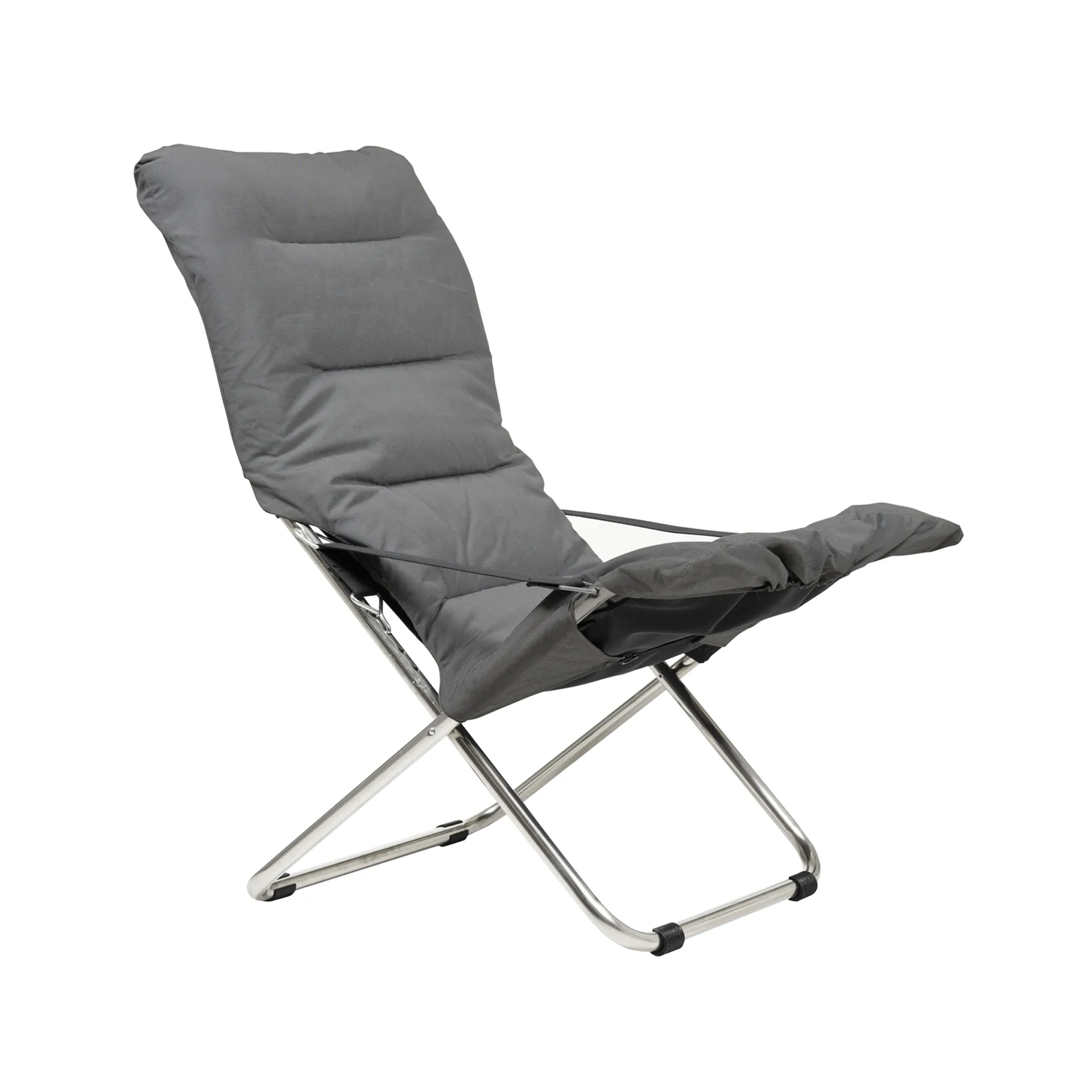Fiesta Soft solstol, Antracit-aluminium Fiam