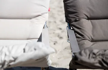 Fiesta Soft solstol - Beige-aluminium - Fiam