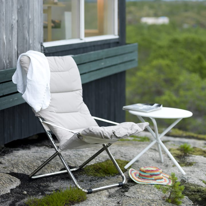 Fiesta Soft solstol, Beige-aluminium Fiam