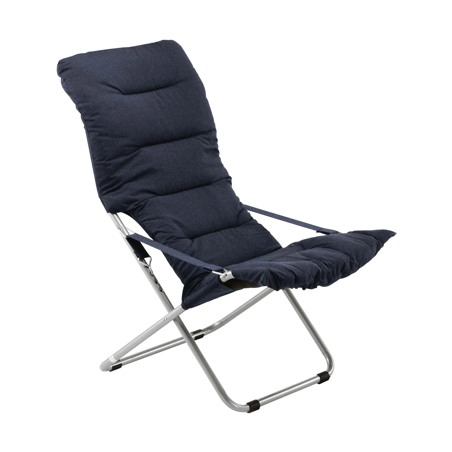 Fiesta Soft solstol, Navy-aluminium Fiam