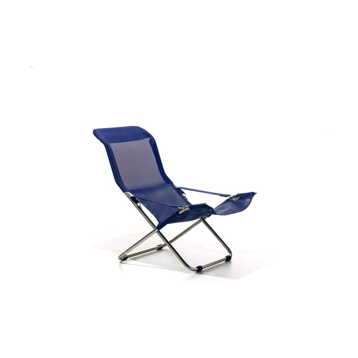 Fiesta Soft solstol, Navy-aluminium Fiam