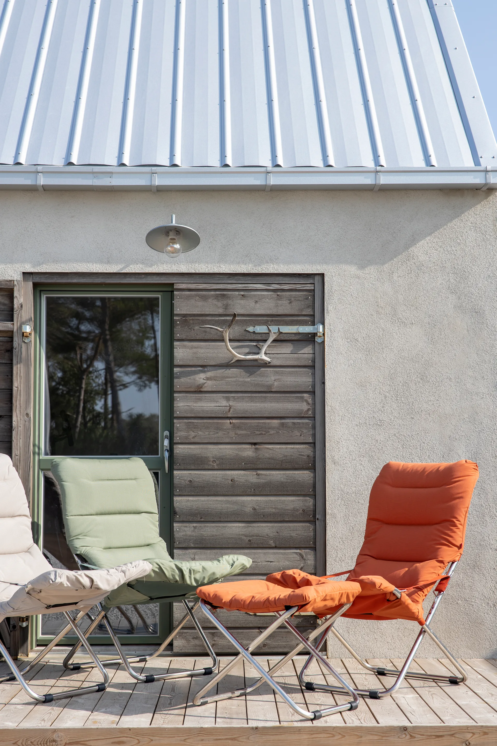 Fiesta Soft solstol, Sage green-aluminium Fiam