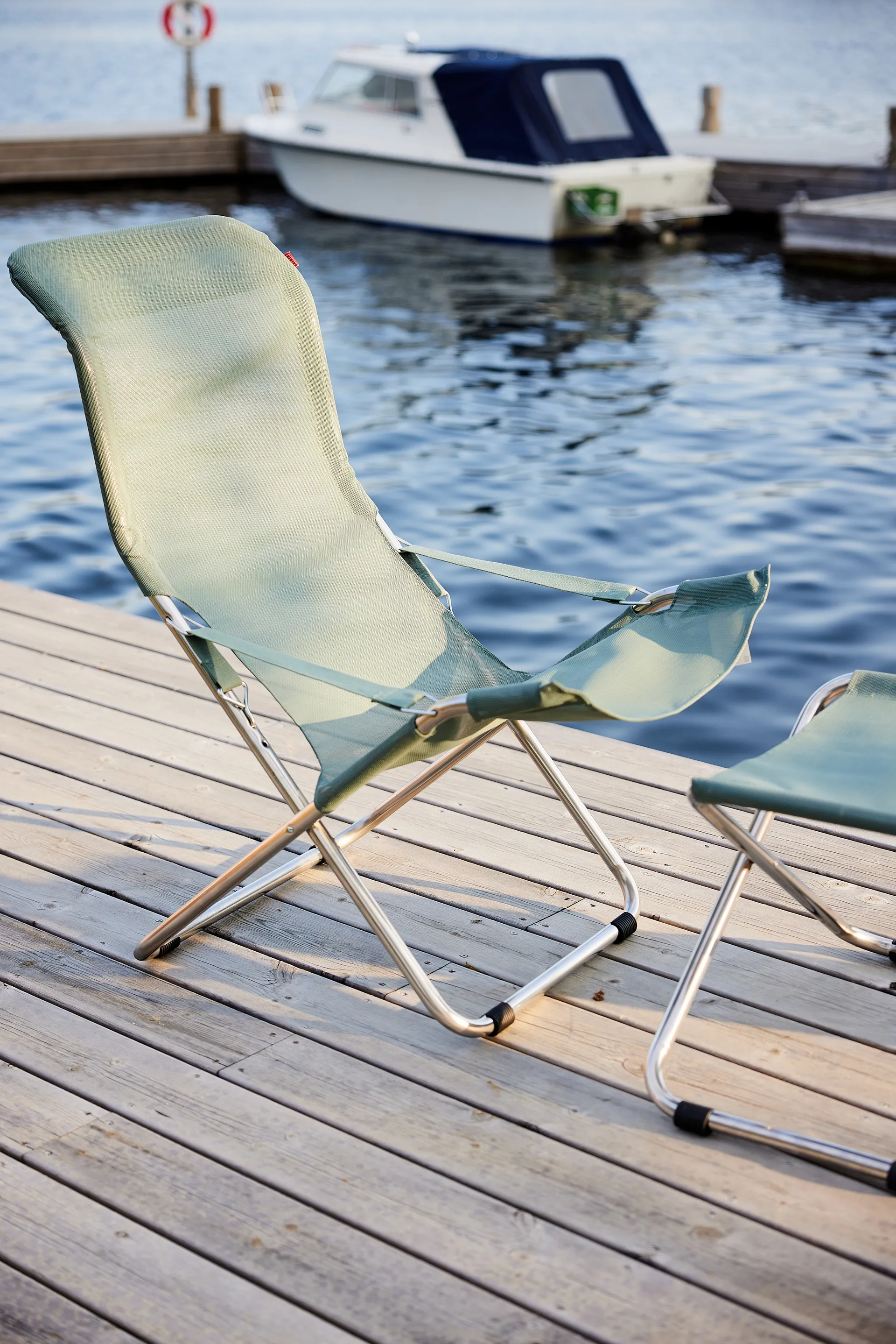 Fiesta solstol, Sage green Fiam