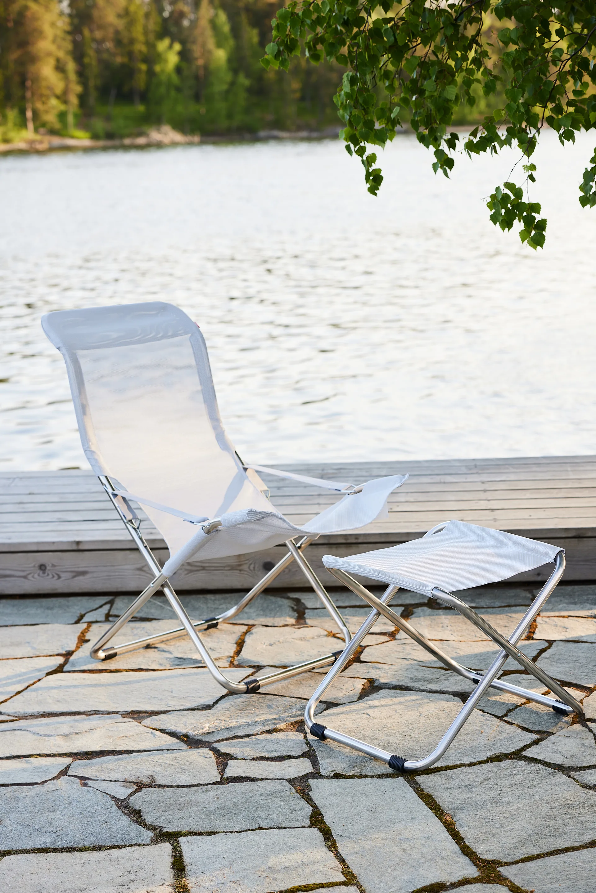 Fiesta solstol, White Fiam