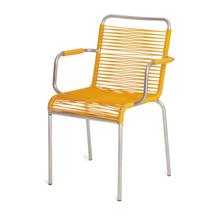 Mya karmstol aluminium - Yellow - Fiam